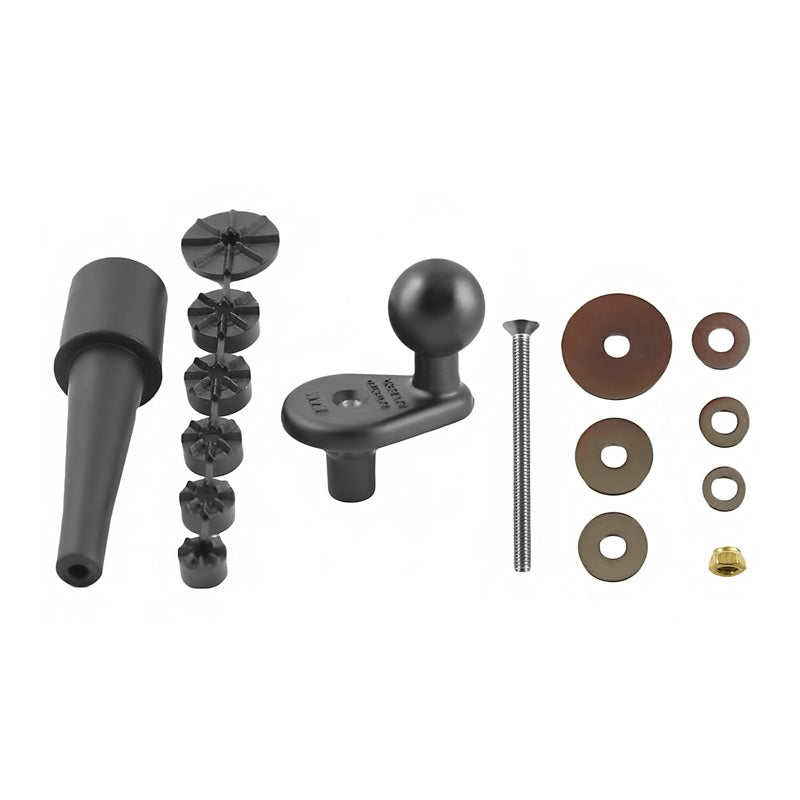 RAM-B-342U:RAM-B-342U_1:RAM® Motorcycle Fork Stem Ball Base