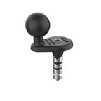 RAM-B-342W-1U:RAM-B-342W-1U_1:RAM® Motorcycle Fork Stem Wedge Ball Base - 12-18mm Holes
