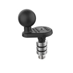 RAM-B-342W-2U:RAM-B-342W-2U_1:RAM® Motorcycle Fork Stem Wedge Ball Base - 19-25mm Holes