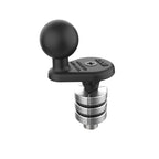 RAM-B-342W-3U:RAM-B-342W-3U_1:RAM® Motorcycle Fork Stem Wedge Ball Base - 25-32mm Holes