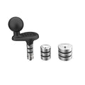 RAM-B-342WU:RAM-B-342WU_1:RAM® Motorcycle Fork Stem Wedge Ball Base - 12-32mm Holes