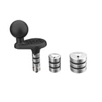 RAM-B-342WU:RAM-B-342WU_1:RAM® Motorcycle Fork Stem Wedge Ball Base - 12-32mm Holes