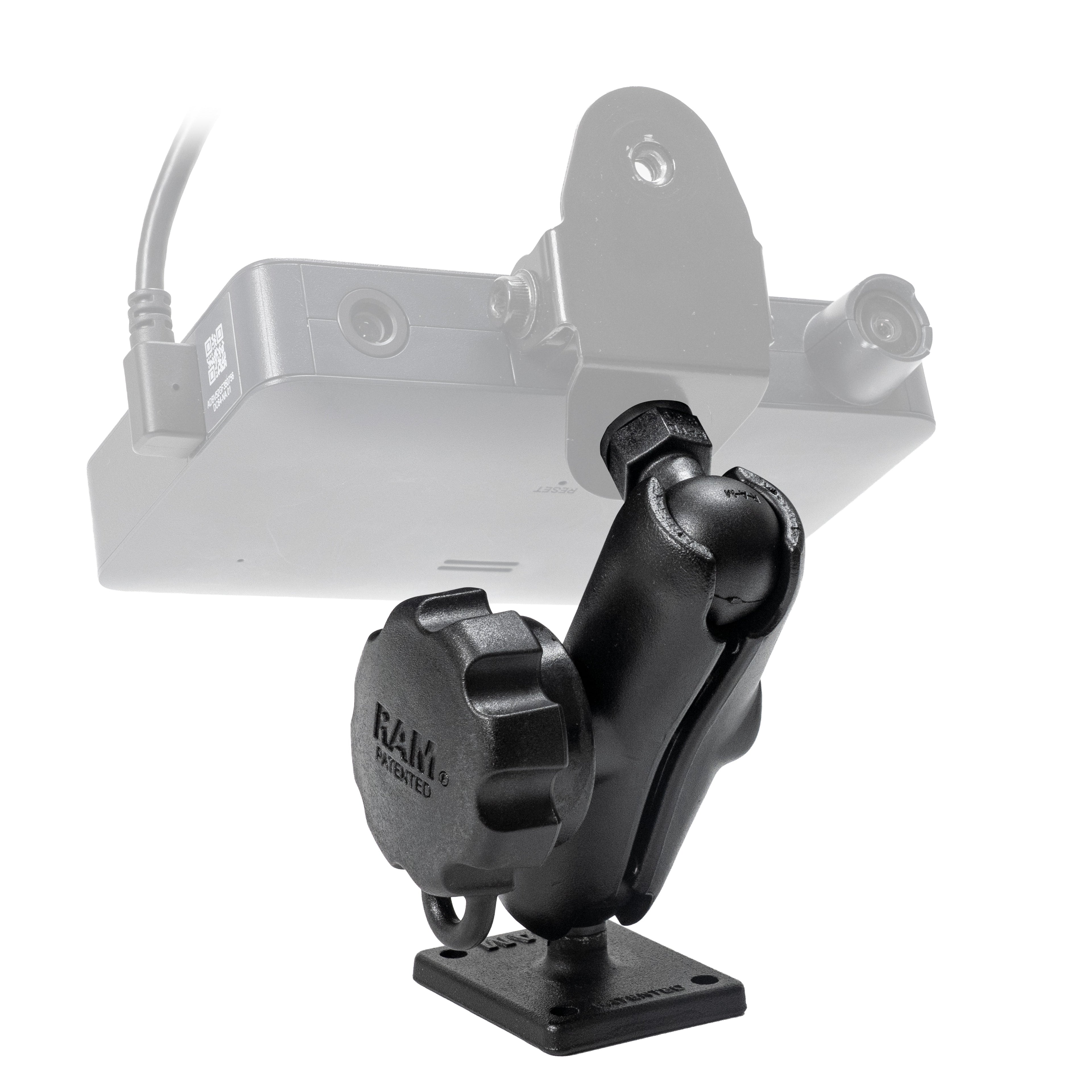 RAM-B-347-379-252050-K5-MTV3U:RAM-B-347-379-252050-K5-MTV3U_1:RAM® Dashboard Mount for Motive AIDC+ Dashcam