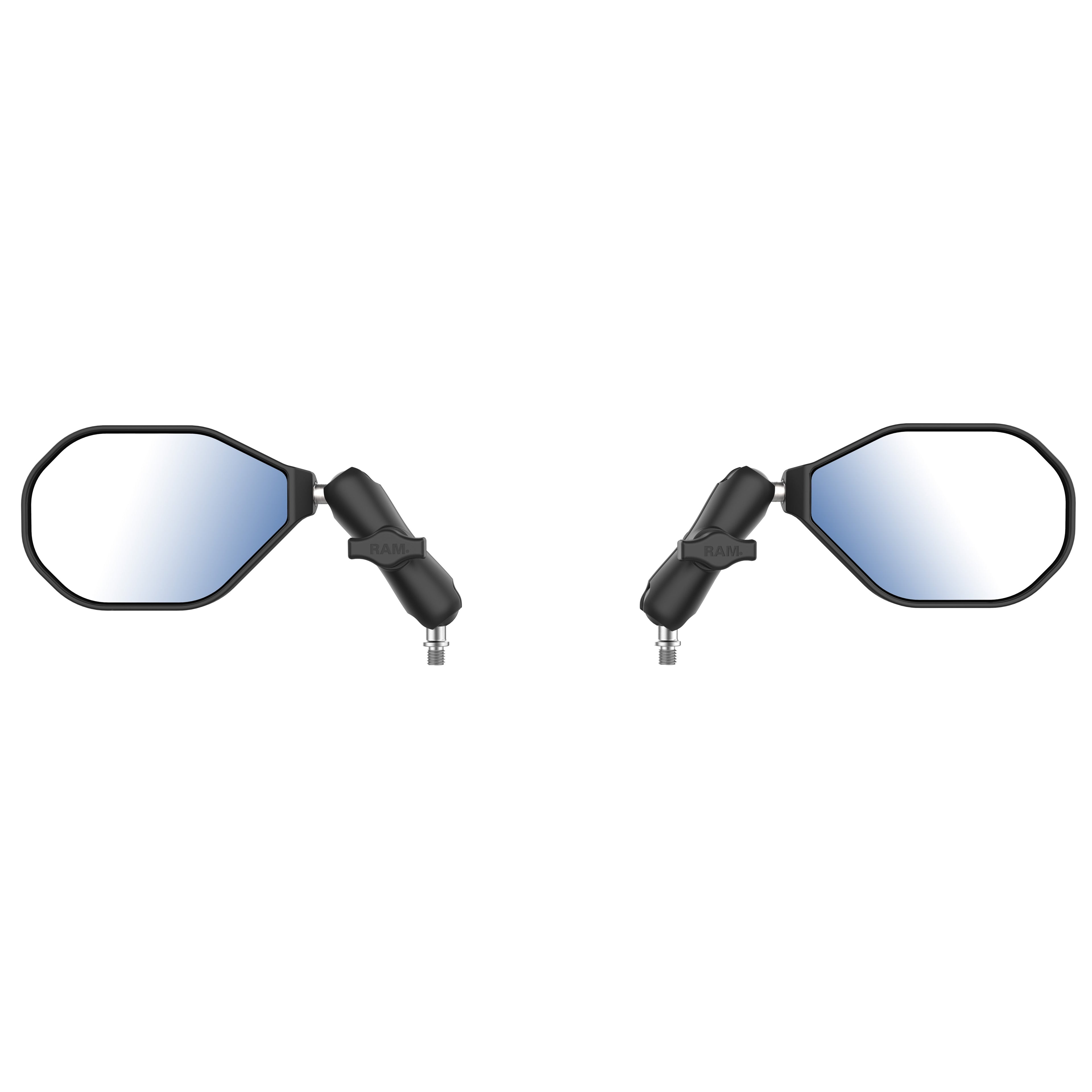 RAM-B-349-465RL:RAM-B-349-465RL_1:RAM® Tough-Mirror™ Kit with M10-1.25 Bases - Medium Arm