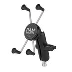 RAM-B-367-UN10U:RAM-B-367-UN10U_1:RAM® X-Grip® Large Phone Mount with Motorcycle Handlebar Clamp Base