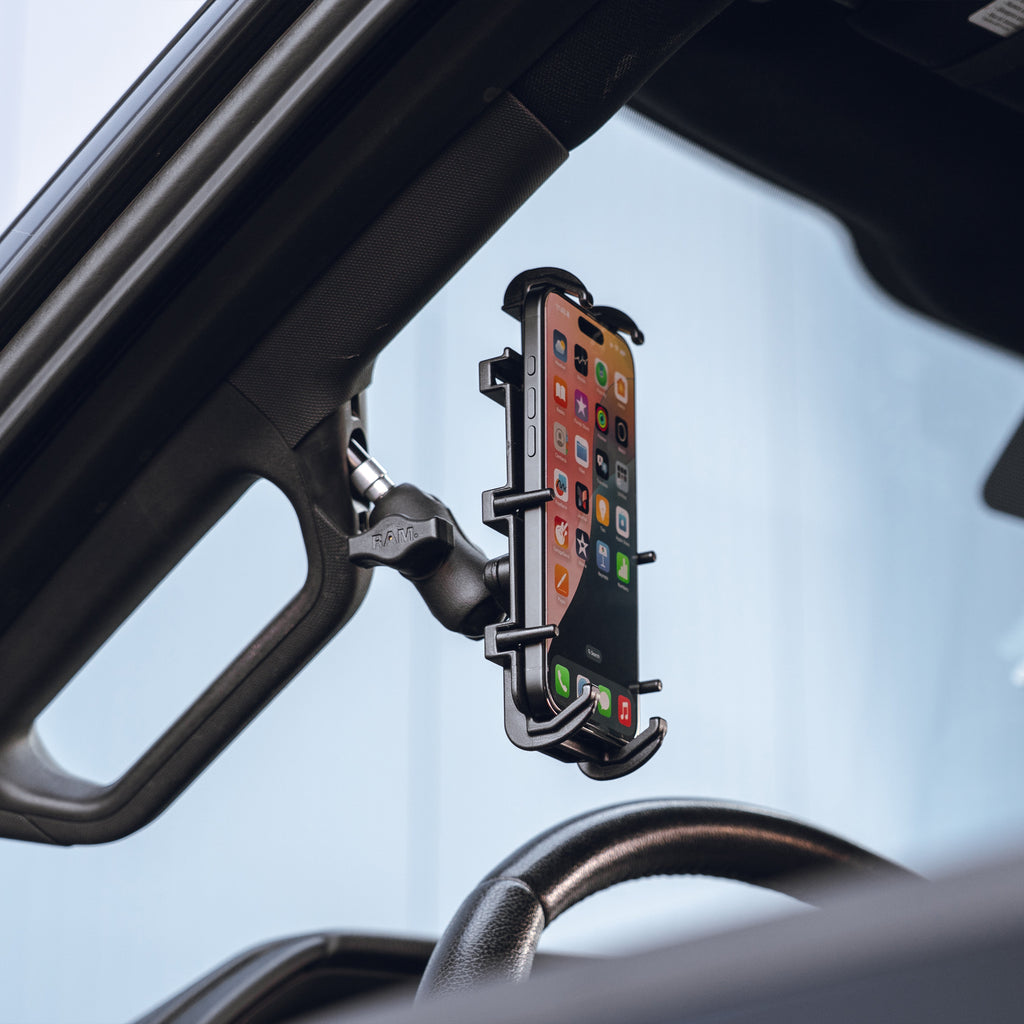 RAM-B-367B-M6U:RAM-B-367B-M6U_1:RAM® Grab Handle & A-Pillar M6 Bolt Replacement Kit with Ball Base