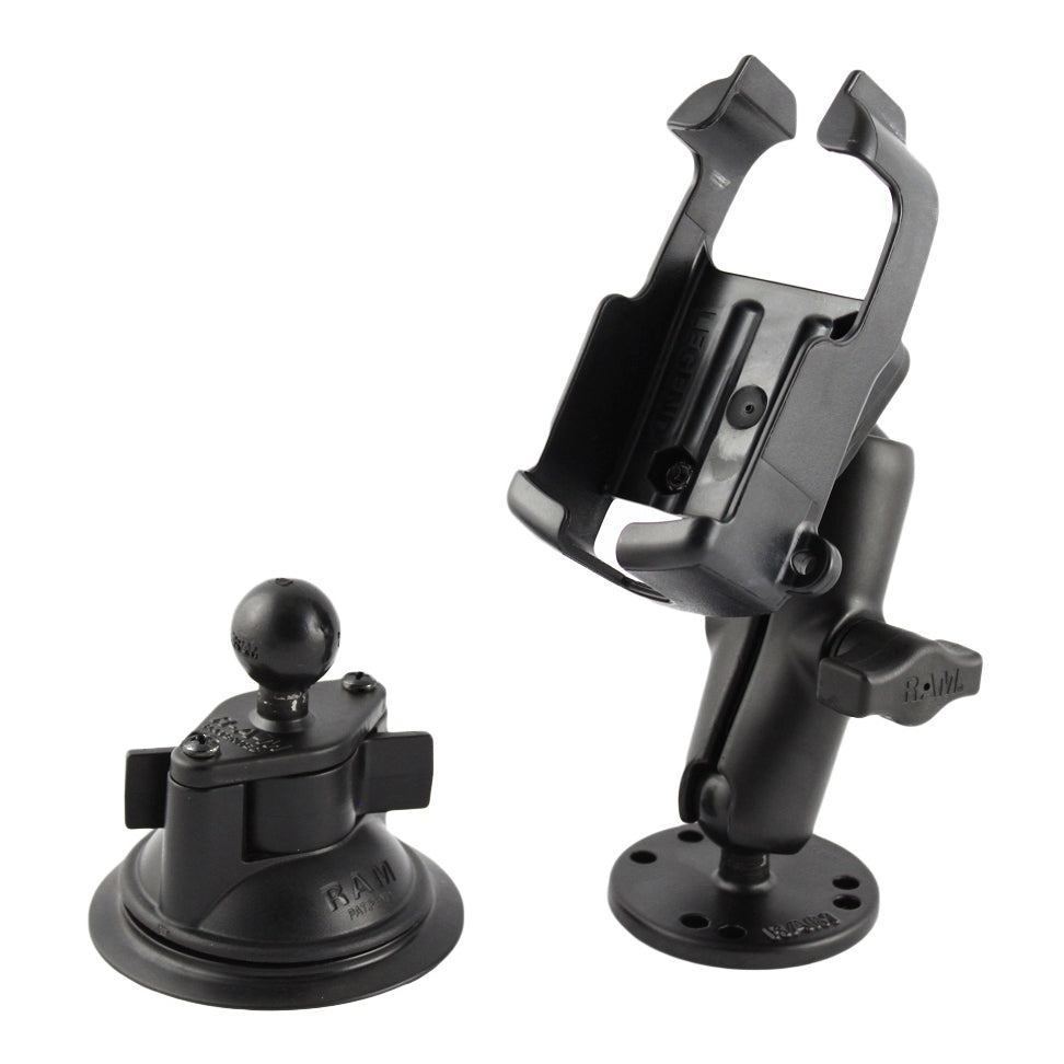 RAM-B-372-GA16:RAM-B-372-GA16_1:RAM® Twist-Lock™ Suction & Drill-Down Mount for the Garmin Vista + More