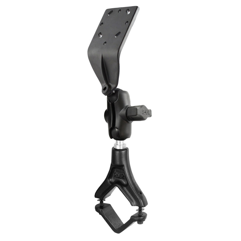 RAM-B-380-A-125BU:RAM-B-380-A-125BU_1:RAM® Yoke Clamp Mount with Curved Plate for Pilatus PC-12NG