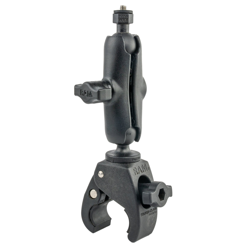 RAM-B-400-379-252025-RWU:RAM-B-400-379-252025-RWU_1:RAM® Tough-Claw™ Clamp Mount for Insta360