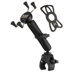 RAM-B-400-C-UN7U:RAM-B-400-C-UN7U_1:RAM® X-Grip® Phone Mount with RAM® Tough-Claw™ Small Clamp Base - Long