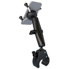 RAM-B-400-C-UN7U:RAM-B-400-C-UN7U_1:RAM® X-Grip® Phone Mount with RAM® Tough-Claw™ Small Clamp Base - Long