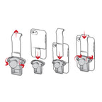 RAM-B-400-OT2U:RAM-B-400-OT2U_1:RAM® Tough-Claw™ Small Clamp Mount for Phones with OtterBox uniVERSE