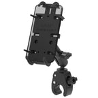 RAM-B-400-PD4U:RAM-B-400-PD4U_1:RAM® Quick-Grip™ XL Phone Mount with Small Tough-Claw™ Base - Medium