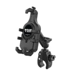 RAM-B-400-PD5U:RAM-B-400-PD5U_1:RAM® Quick-Grip™ Pro Phone Mount with Small Tough-Claw™ Base - Medium