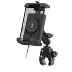 RAM-B-400-PD7-W2MU:RAM-B-400-PD7-W2MU_1:RAM® Quick-Grip™ Pro XL Tough-Claw™ Mount with Qi2 15W Wireless Charger