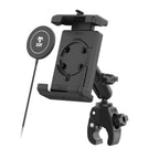 RAM-B-400-PD7-W2MU:RAM-B-400-PD7-W2MU_1:RAM® Quick-Grip™ Pro XL Tough-Claw™ Mount with Qi2 15W Wireless Charger