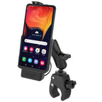 RAM-B-400-SAM9PU:RAM-B-400-SAM9PU_1:RAM® EZ-Roll'r™ Powered Tough-Claw™ Mount for Samsung XCover Pro