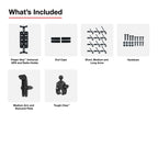 RAM-B-400-UN4U:RAM-B-400-UN4U_1:RAM® Finger-Grip™ Universal Mount with Small Tough-Claw™