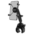 RAM-B-404-C-UN10U:RAM-B-404-C-UN10U_1:RAM® X-Grip® Large Phone Mount with Tough-Claw™ Medium Clamp Base - Long