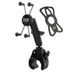 RAM-B-404-C-UN10U:RAM-B-404-C-UN10U_1:RAM® X-Grip® Large Phone Mount with Tough-Claw™ Medium Clamp Base - Long