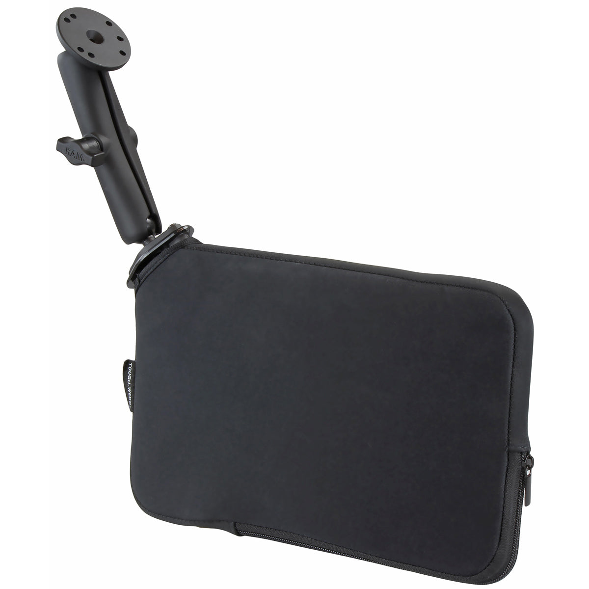 RAM-B-407-C-202U:RAM-B-407-C-202U_1:RAM® Tough-Wedge™ with Double Socket Arm and Round Plate