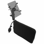 RAM-B-407-C-PUMP-UN8U:RAM-B-407-C-PUMP-UN8U_1:RAM® X-Grip® with RAM® Tough-Wedge™ & Pump for 7"-8" Tablets - Long Arm