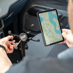 RAM-B-407-C-UN8U:RAM-B-407-C-UN8U_1:RAM® X-Grip® Mount with RAM® Tough-Wedge™ for 7"-8" Tablets - Long Arm
