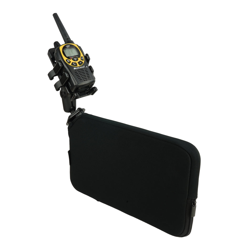 RAM-B-407-UN4U:RAM-B-407-UN4U_1:RAM® Finger-Grip™ Universal Mount with RAM® Tough-Wedge™ Base