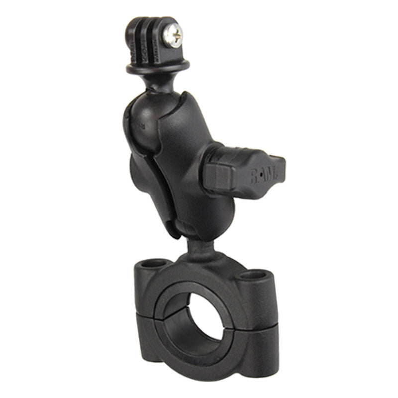 RAM-B-408-112-15-A-GOP1U:RAM-B-408-112-15-A-GOP1U_1:RAM® Torque™ Large Rail Base with Universal Action Camera Adapter