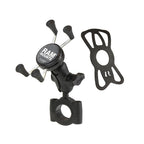 RAM-B-408-112-15-A-UN7U:RAM-B-408-112-15-A-UN7U_1:RAM® X-Grip® Phone Mount with RAM® Torque™ Large Rail Base - Short