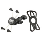 RAM-B-408-37-62-A-UN10:RAM-B-408-37-62-A-UN10_1:RAM® X-Grip® Large Phone Mount with Torque™ Small Rail Base - Short Arm