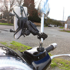 RAM-B-408-37-62-A-UN7U:RAM-B-408-37-62-A-UN7U_1:RAM® X-Grip® Phone Mount with RAM® Torque™ Small Rail Base - Short