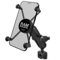 RAM-B-408-37-62-UN10U:RAM-B-408-37-62-UN10U_1:RAM® X-Grip® Large Phone Mount with Torque™ Small Rail Base - Medium Arm