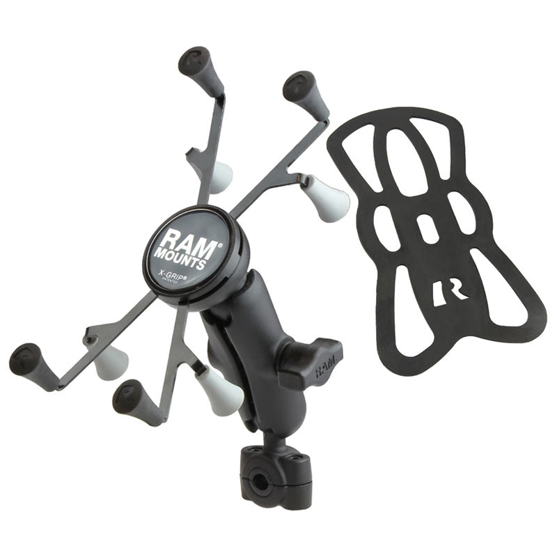 RAM-B-408-37-62-UN8U:RAM-B-408-37-62-UN8U_1:RAM® X-Grip® with RAM® Torque™ Small Rail Base for 7"-8" Tablets