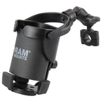 RAM-B-408-75-1-A-417U:RAM-B-408-75-1-A-417U_1:RAM® Level Cup™ XL 32oz Drink Holder with RAM® Torque™ Medium Rail Base