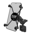 RAM-B-408-75-1-A-UN10:RAM-B-408-75-1-A-UN10_1:RAM® X-Grip® Large Phone Mount with Torque™ Medium Rail Base - Short Arm