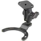 RAM-B-410-A-238U:RAM-B-410-A-238U_1:RAM® Small Gas Tank Mount with Diamond Plate
