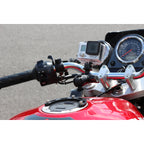 RAM-B-410-A-GOP1U:RAM-B-410-A-GOP1U_1:RAM® Small Gas Tank Mount with Universal Action Camera Adapter