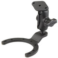 RAM-B-411-A-238U:RAM-B-411-A-238U_1:RAM® Large Gas Tank Mount with Diamond Plate
