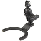 RAM-B-411-A-GOP1U:RAM-B-411-A-GOP1U_1:RAM® Large Gas Tank Mount with Universal Action Camera Adapter
