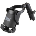 RAM-B-417B-C-201U:RAM-B-417B-C-201U_1:RAM® Level Cup™ XL 32oz Drink Holder with Double Socket Arm