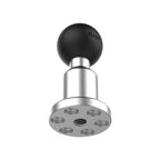 RAM-B-463U:RAM-B-463U_1:RAM® Aluminum Pin-Lock Ball Adapter with 1/4"-20 Female Thread - B Size