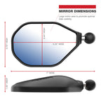 RAM-B-465LU:RAM-B-465LU_1:RAM® Tough-Mirror™ Left Mirror with Ball