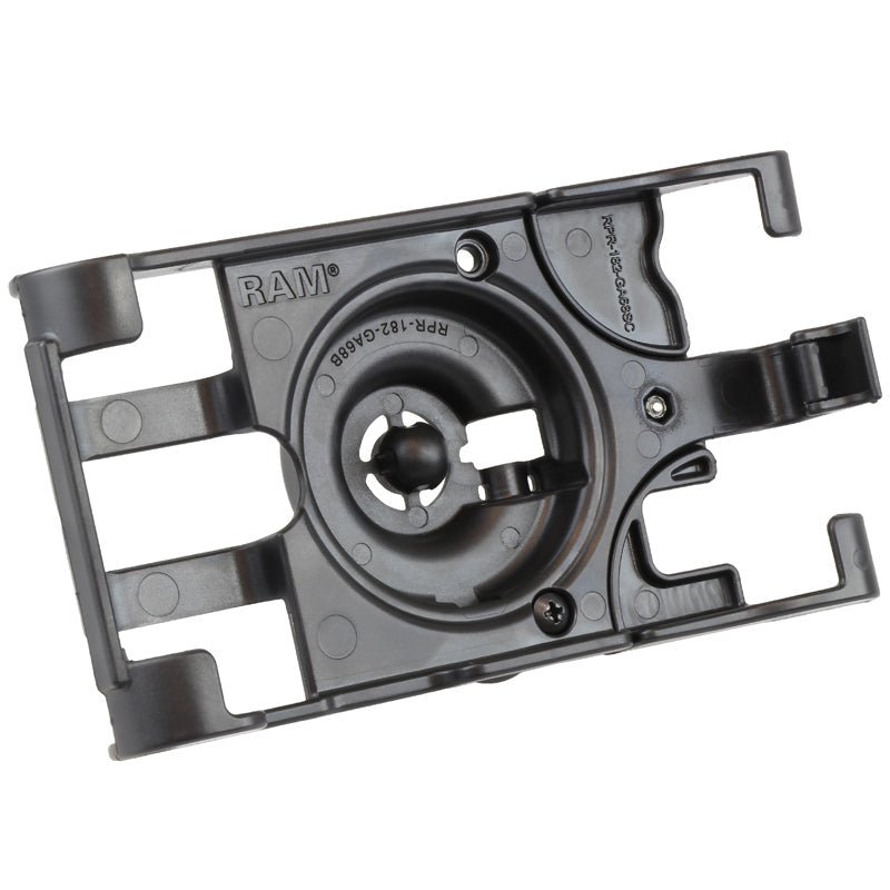 RAM-B-HOL-GA68LU:RAM-B-HOL-GA68LU_1:RAM® EZ-Roll'r™ Locking Cradle with Ball for Garmin nuviCam and dezlCam