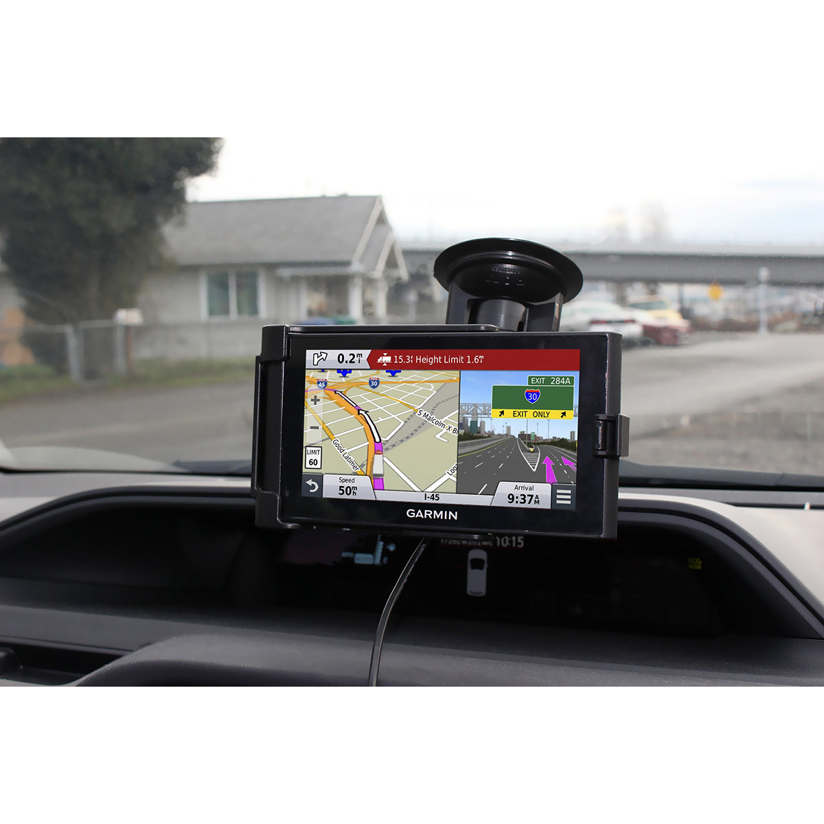 RAM-B-HOL-GA68LU:RAM-B-HOL-GA68LU_1:RAM® EZ-Roll'r™ Locking Cradle with Ball for Garmin nuviCam and dezlCam