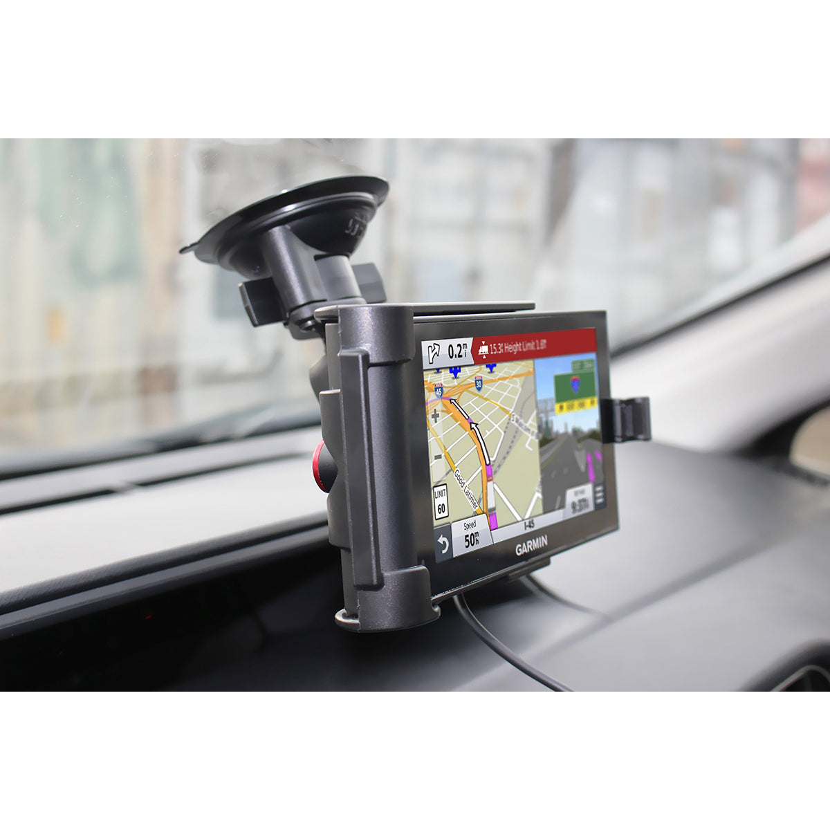 RAM-B-HOL-GA68LU:RAM-B-HOL-GA68LU_1:RAM® EZ-Roll'r™ Locking Cradle with Ball for Garmin nuviCam and dezlCam