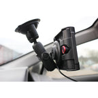 RAM-B-HOL-GA68LU:RAM-B-HOL-GA68LU_1:RAM® EZ-Roll'r™ Locking Cradle with Ball for Garmin nuviCam and dezlCam