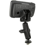 RAM-B-LO12-354-TRA1:RAM-B-LO12-354-TRA1_1:RAM® Track Ball™ Mount for Lowrance Eagle 4 & 5, Hook² & Reveal Series