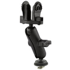 RAM-B-LO12-354-TRA1:RAM-B-LO12-354-TRA1_1:RAM® Track Ball™ Mount for Lowrance Eagle 4 & 5, Hook² & Reveal Series