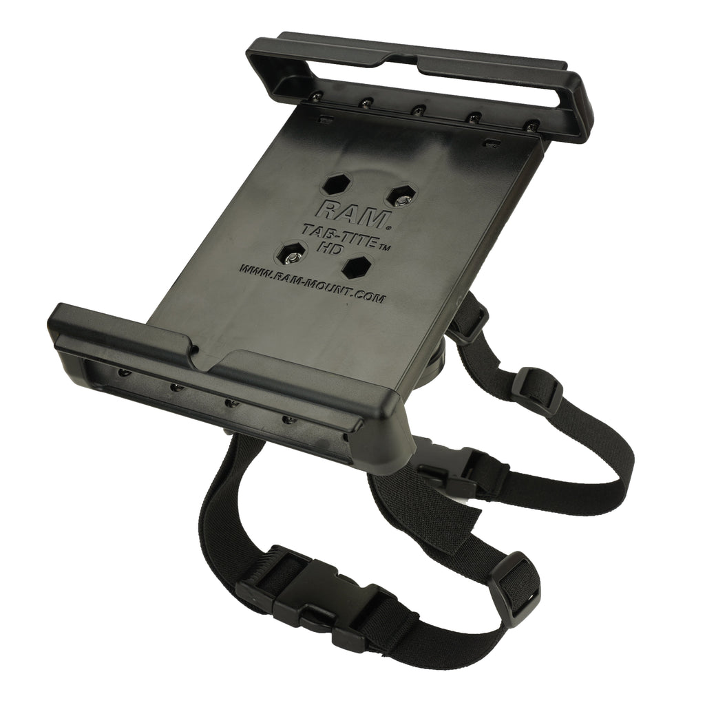 RAM-BM-L1-SB1-TAB12U:RAM-BM-L1-SB1-TAB12U_1:RAM® Tab-Tite™ with Kneeboard Mount for iPad mini with Heavy Duty Cases
